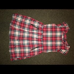 Gap kids plaid dress